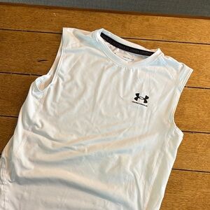 Under Armour White HeatGear Tee